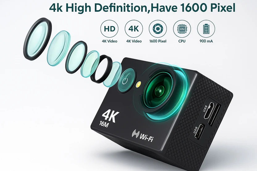MY BABY LOVE A PERFECT CARE 4K M13 Action camera Sports Camera 4k...more
