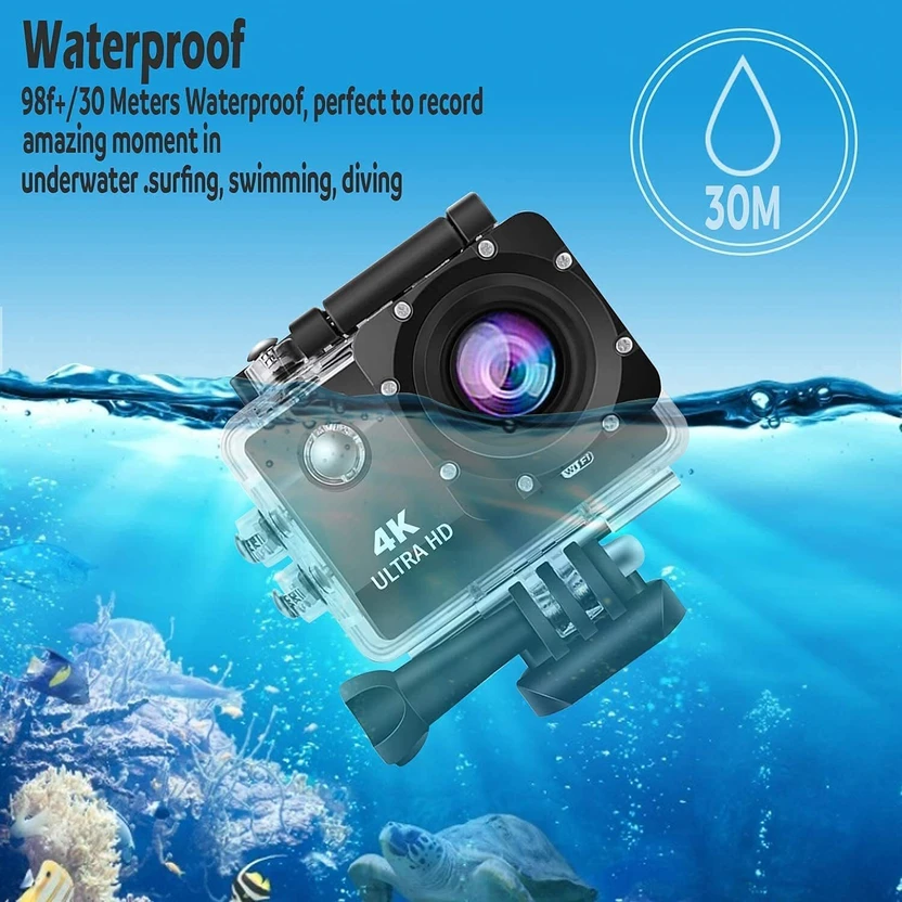 IZI Action Camera 4K Action Camera 16MP | Full 4K HD | 30FPS | Vl...more