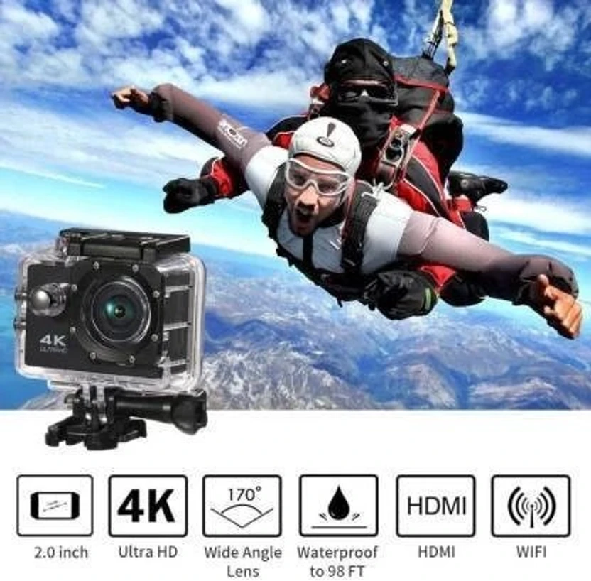 Lumora Professional 4k Water Resistance Action Full HD Vlogging G...more