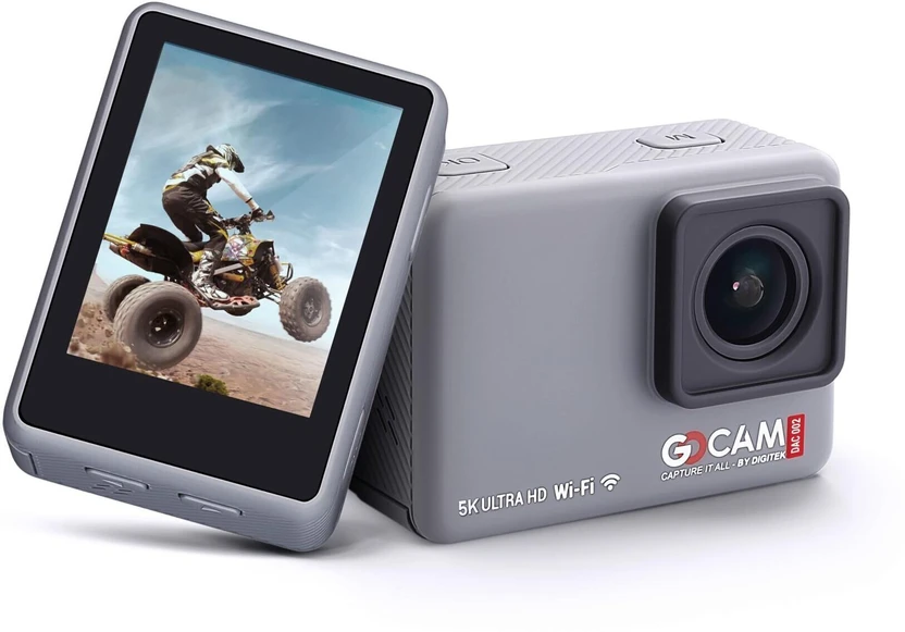 Action Cameras DIGITEK GoCAM DAC-002 5K 60FPS WiFi Ultra HD with 6-Axis Gyro EIS...more
