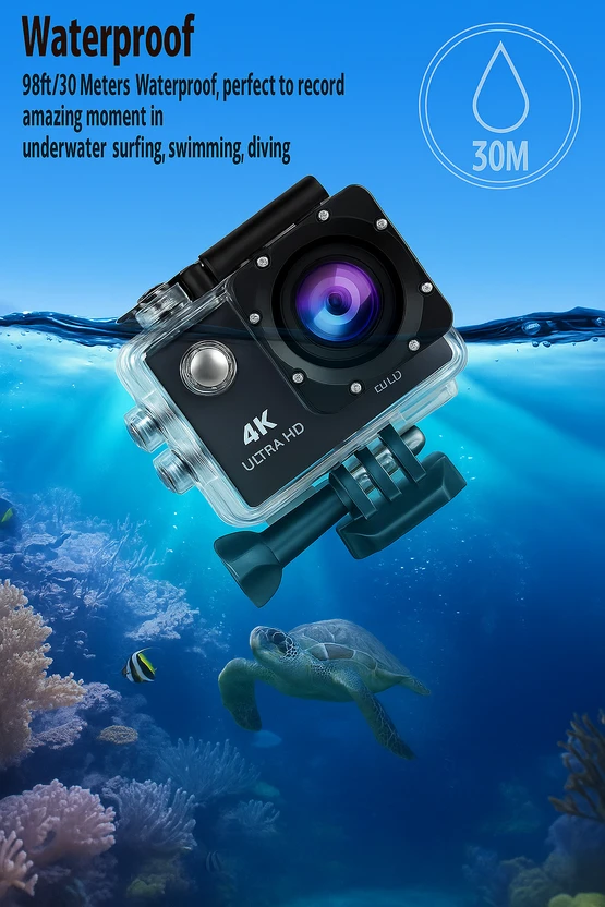 hfyj 4k B5 Sports Camera Action Camera 4k20MP Wifi 30M Waterproof...more
