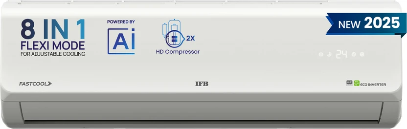Air Conditioners IFB 2025 Model 2 Ton 3 Star Split Inverter Silver Plus Series wit...more