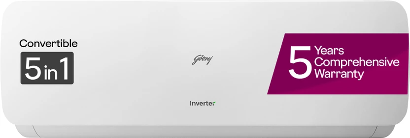 Air Conditioners Godrej 2025 Model 1.5 Ton 3 Star Split Inverter AI Powered, 5-In-...more