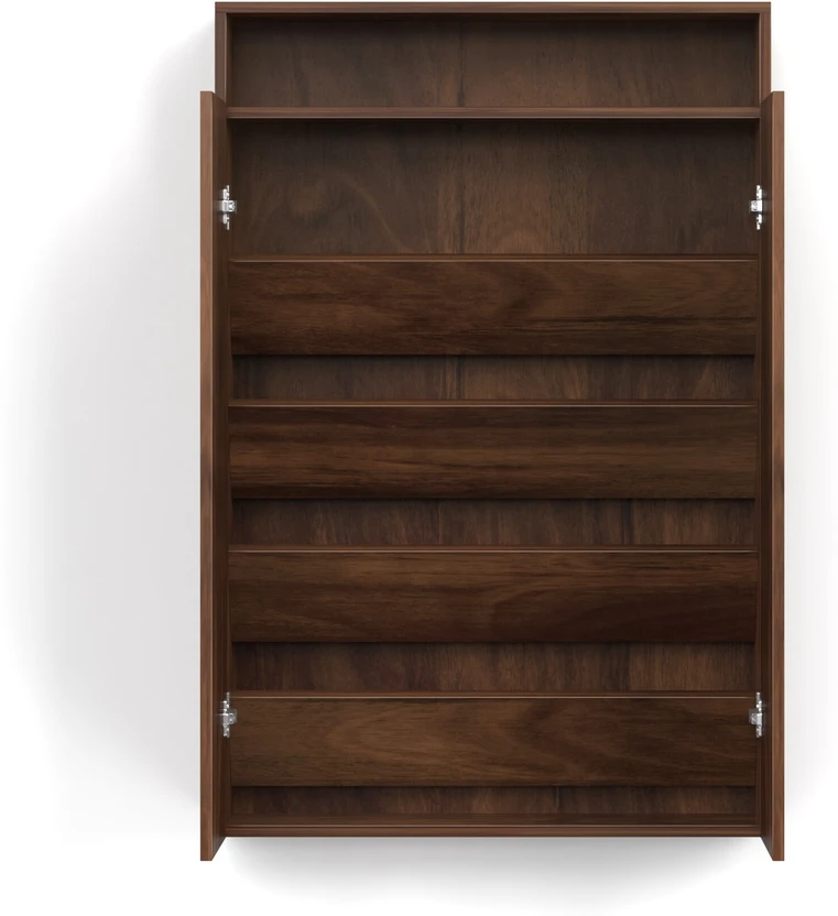 THE WOODEN CITY Solid Wood Bar Cabinet (Finish Color - Honey, Pre...more