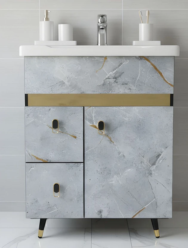 Flowenza Engineered Wood Bar Cabinet (Finish Color - Glossy shini...more