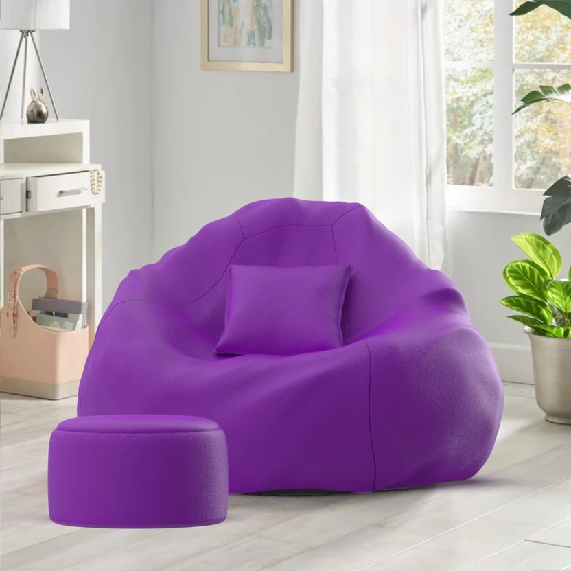Biggie XXXL LoungeRelax Sofa with Cushion and Footrest Teardrop B...more