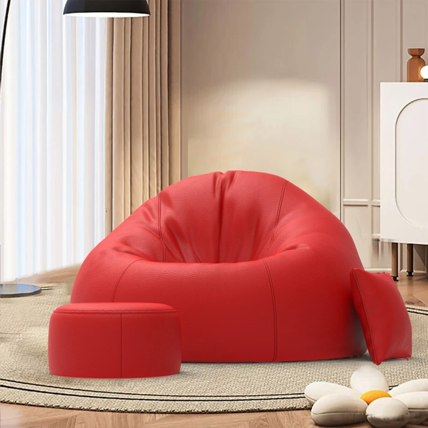 Biggie 5XL CraftedLounge Sofa with Cushion and Footrest Teardrop ...more