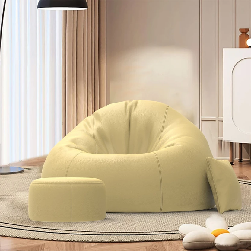 Biggie 5XL CraftedLounge Sofa with Cushion and Footrest Teardrop ...more