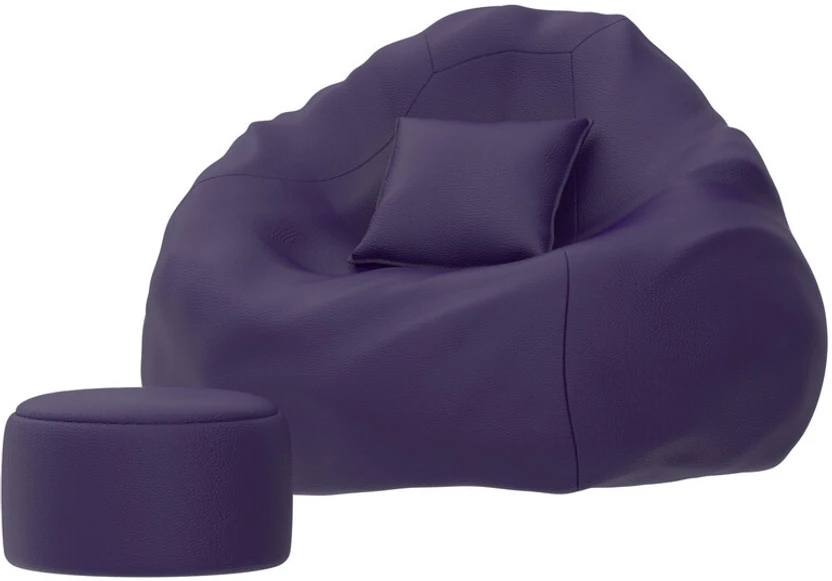 Biggie 4XL HubCushy Sofa with Cushion and Footrest Teardrop Bean ...more