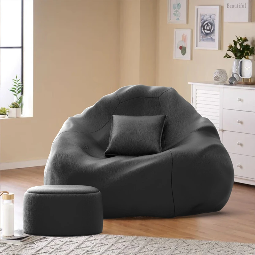 Biggie XXXL ZenChill Sofa with Cushion and Footrest Teardrop Bean...more