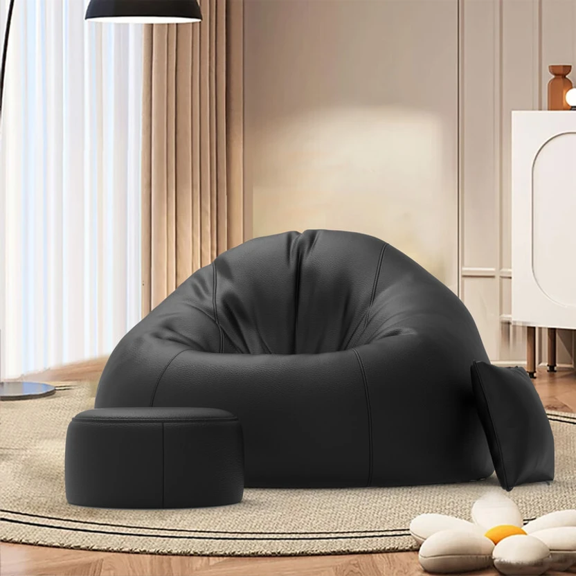 Biggie 5XL CraftedLounge Sofa with Cushion and Footrest Teardrop ...more