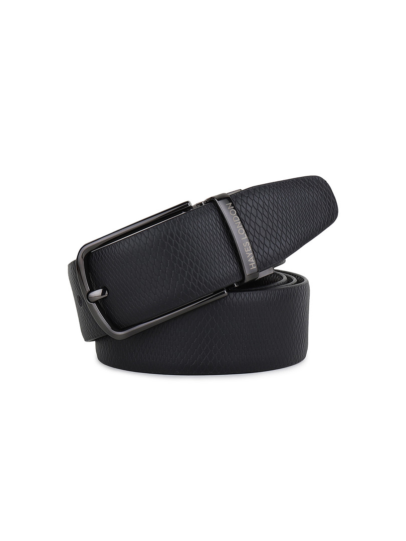 Hayes London Men Genuine Leather Belts Reversible Durable Belt Viper