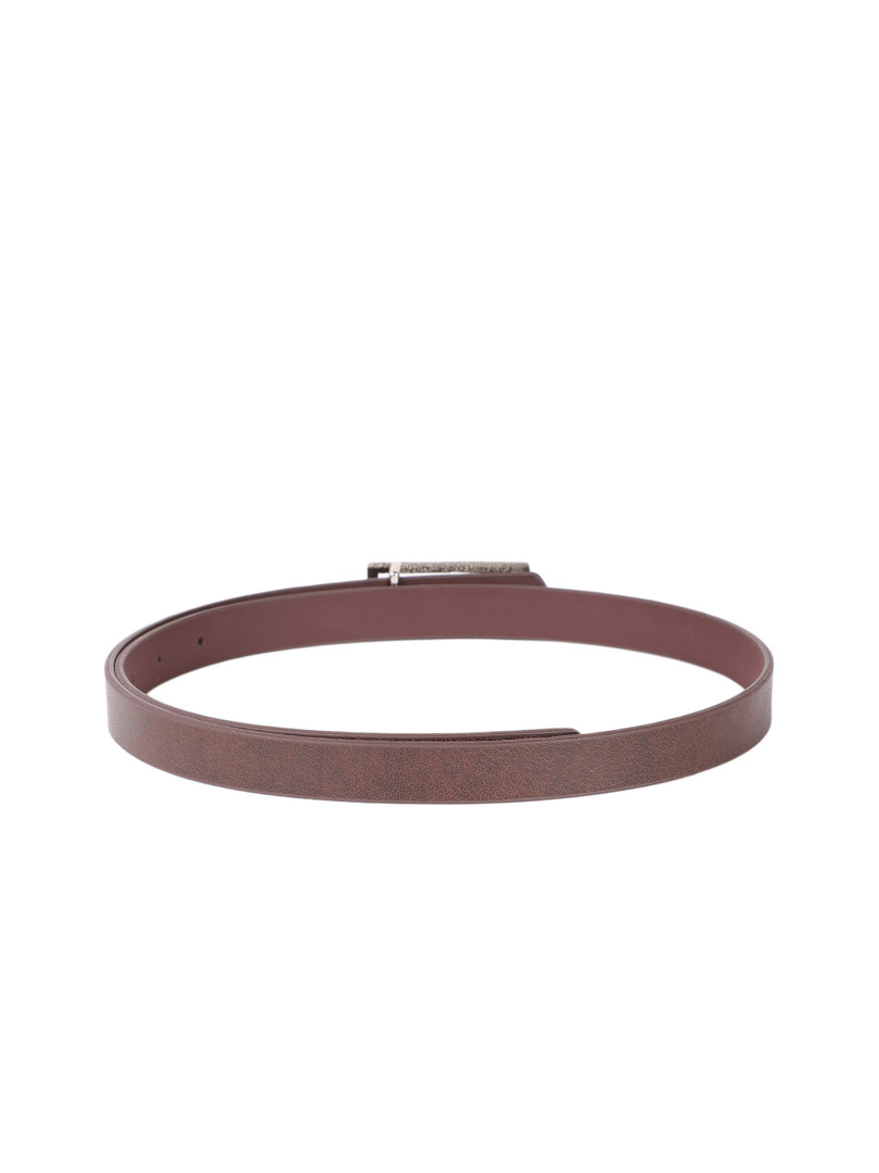 CRUSSET Women Brown Slim Belt