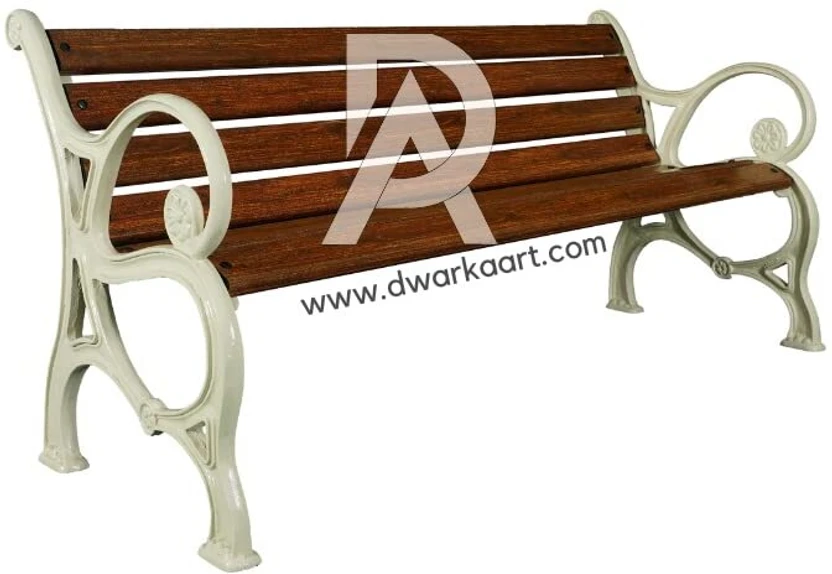 DWARKA ART Metal 3 Seater (Finish Color - Brown, DIY(Do-It-Yourse...more