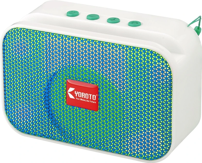 YOROTO Portable Speaker With Thunder Sound and High Bass 5 W Blue...more