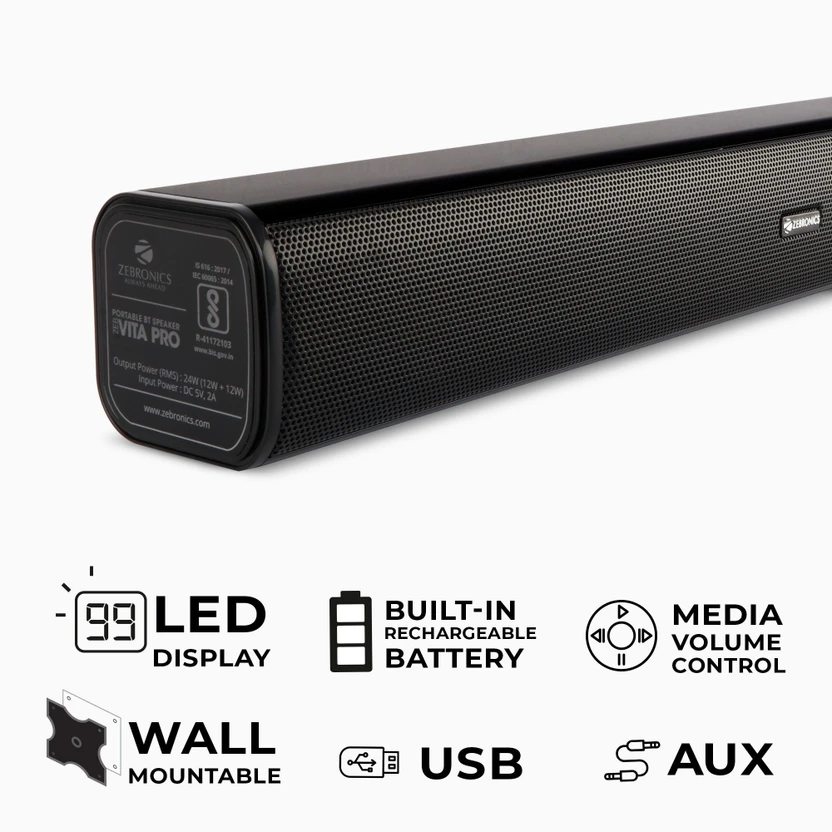 ZEBRONICS: Bluetooth Speakers electronics