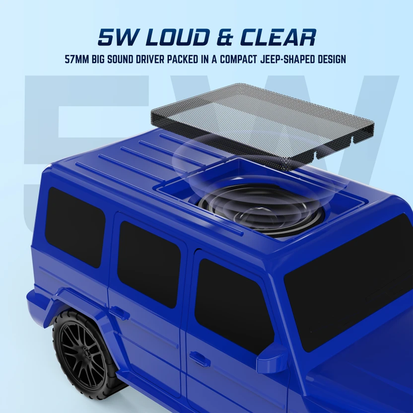 Aroma Jeep - 5W, 4 Hrs Music time* Dynamic Thunder Sound RGB Ligh...more