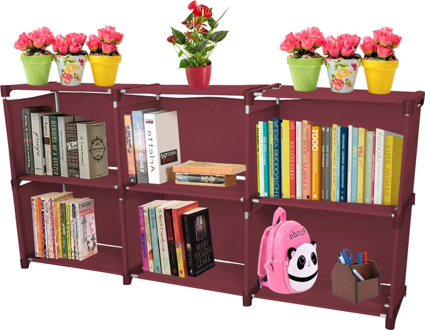 Flipkart Perfect Homes Studio Metal Open Book Shelf (Finish Color...more