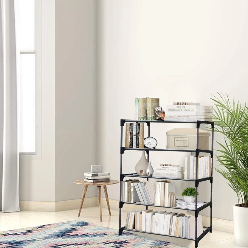 Sanam Store BOOKCASES Metal Open Book Shelf (Finish Color - COPPE...more
