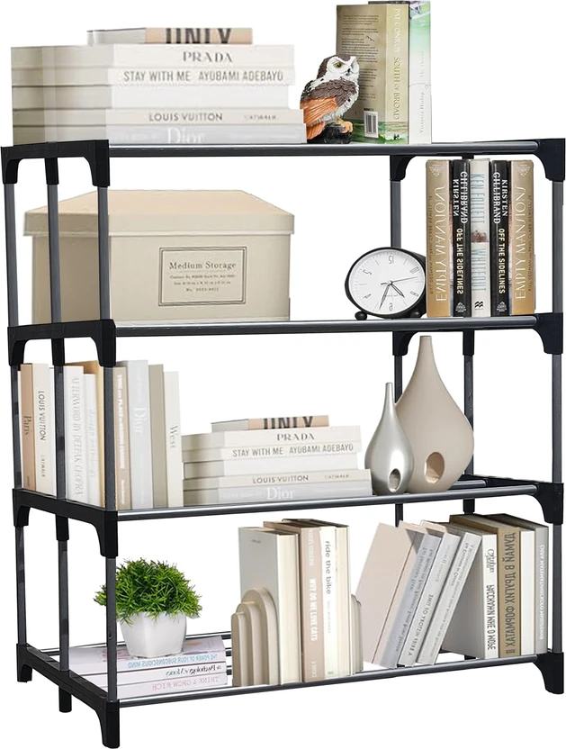 URBAN CHOICE BOOKCASES Metal Open Book Shelf (Finish Color - BBLA...more