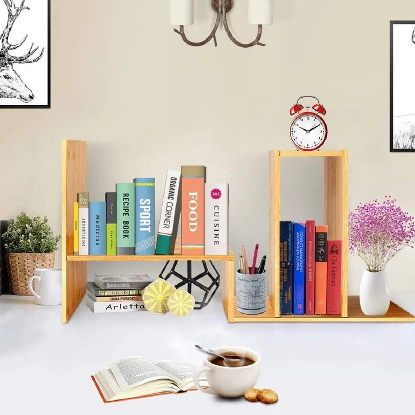 UniAart Engineered Wood Open Book Shelf (Finish Color - Beige, DI...more