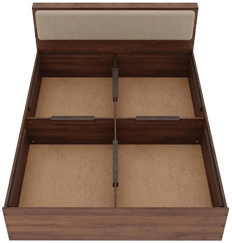 Wakefit Taurus Engineered Wood Queen Box Bed, 210 cm x 156 cm (6....more