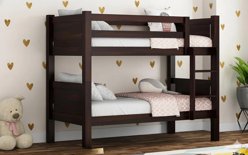 Bunk Beds Deuba Sheesham Wood Swift Bunk Bed Without Storage For Kids/Adult...more