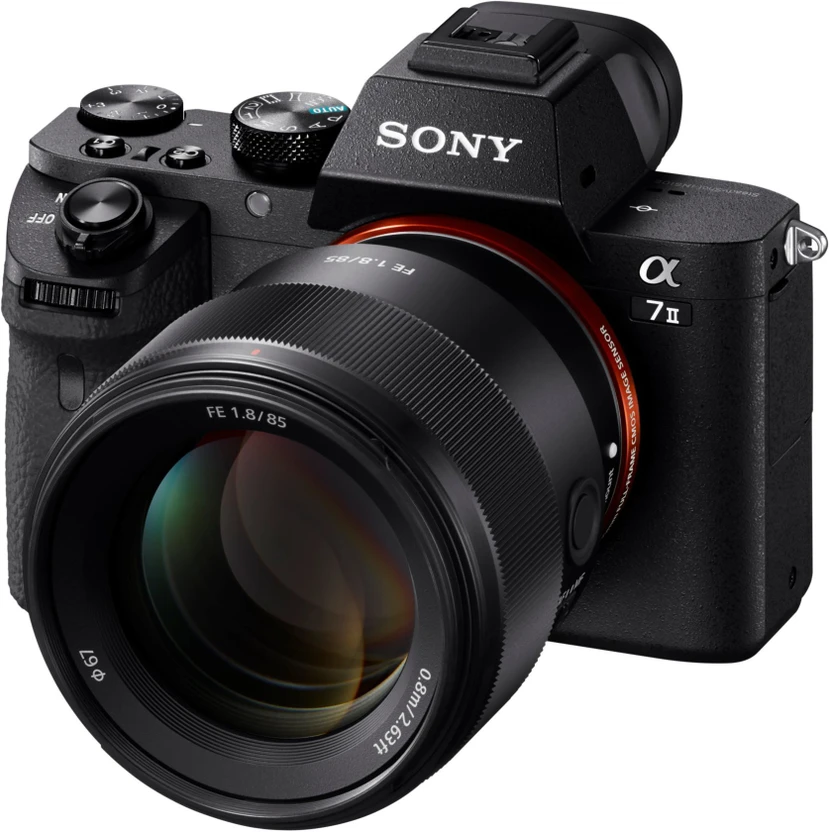 SONY SEL85F18 Standard Prime  Lens (Black, 85 mm)