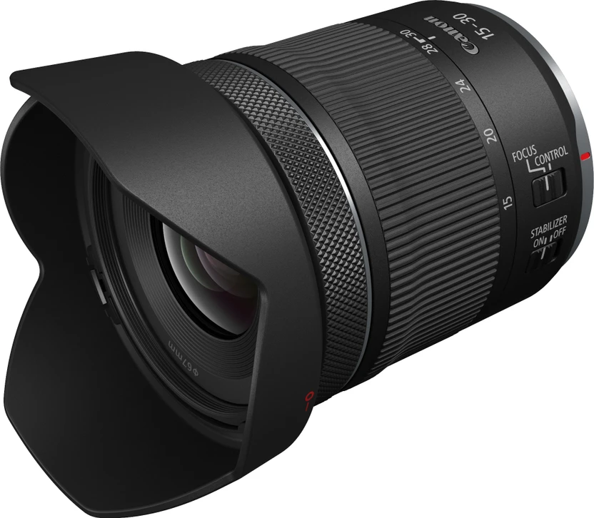 Canon RF15-30mm f/4.5-6.3 IS STM Wide-angle Zoom  Lens (Black, Si...more