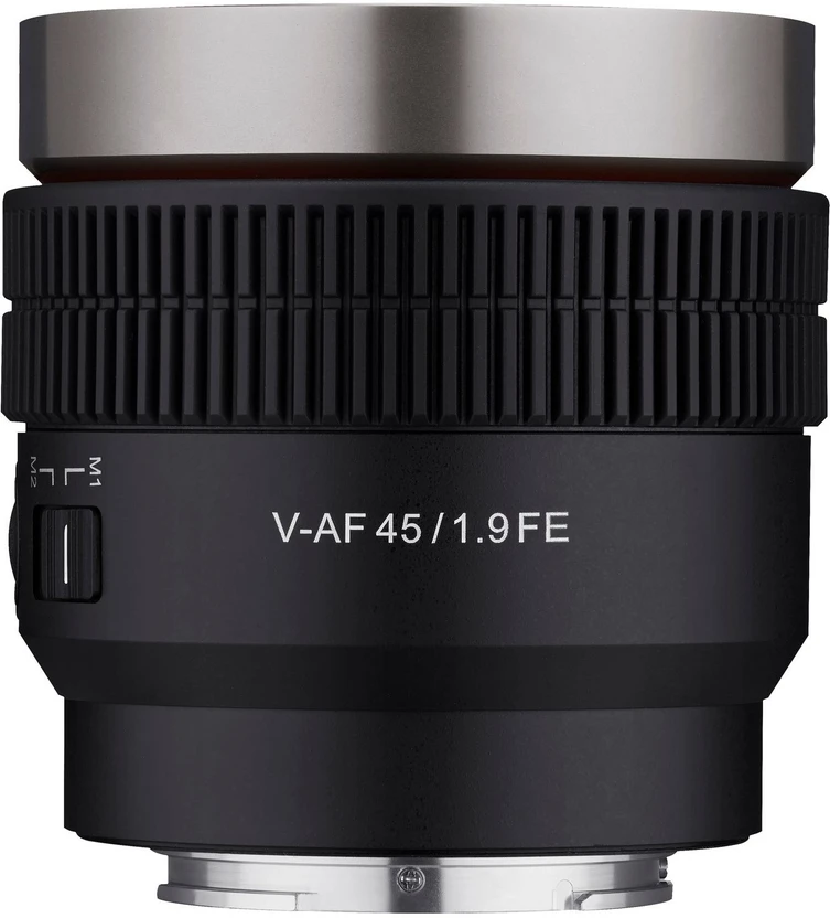 Samyang V-AF 45mm T1.9 FE For Sony E Standard Prime  Lens (Black,...more