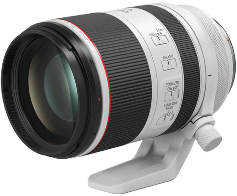 Canon RF 70 - 200 mm F2.8 L IS USM Telephoto Zoom  Lens (White, B...more