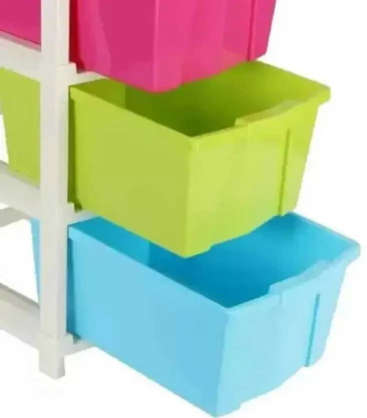 PRAYOMA ENTERPRISE Plastic Free Standing Chest of Drawers (Finish...more