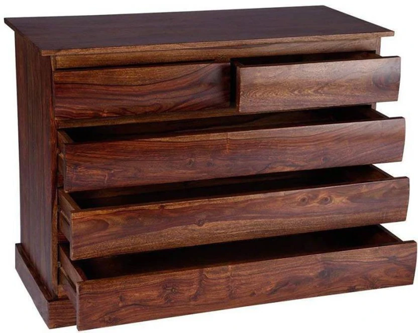 Made Wood PIPER-COD-1027 Solid Wood Free Standing Chest of Drawer...more