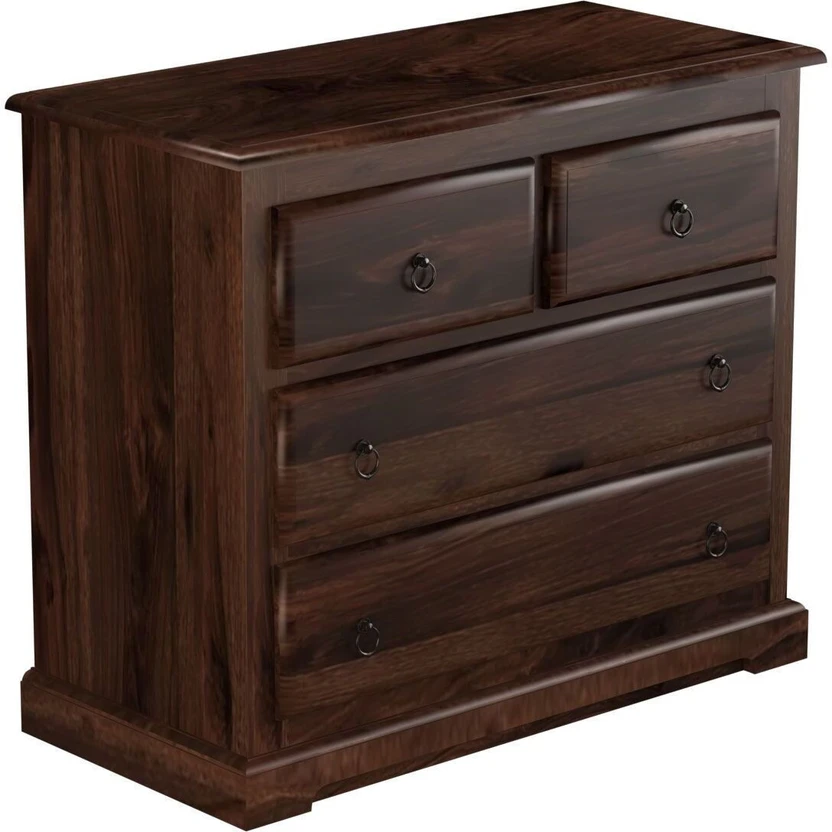 WOODENJOY Solid Wood Chest Drawer/wooden Cabinet/Storage Unit for...more