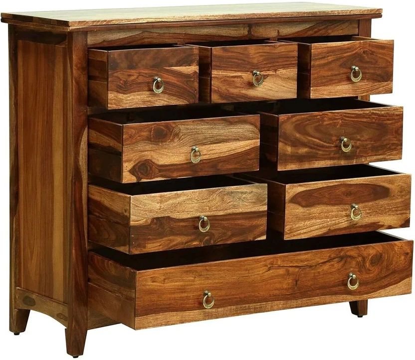 FLYWOOD SCB-1405 Solid Wood Free Standing Chest of Drawers (Finis...more