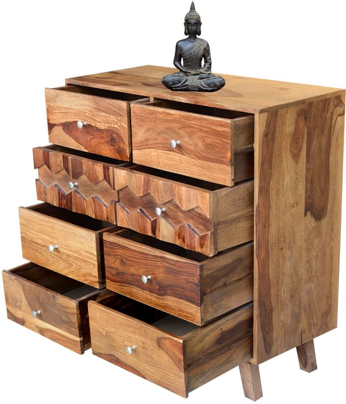 o my furniture Solid Wood Free Standing Chest of Drawers (Finish ...more