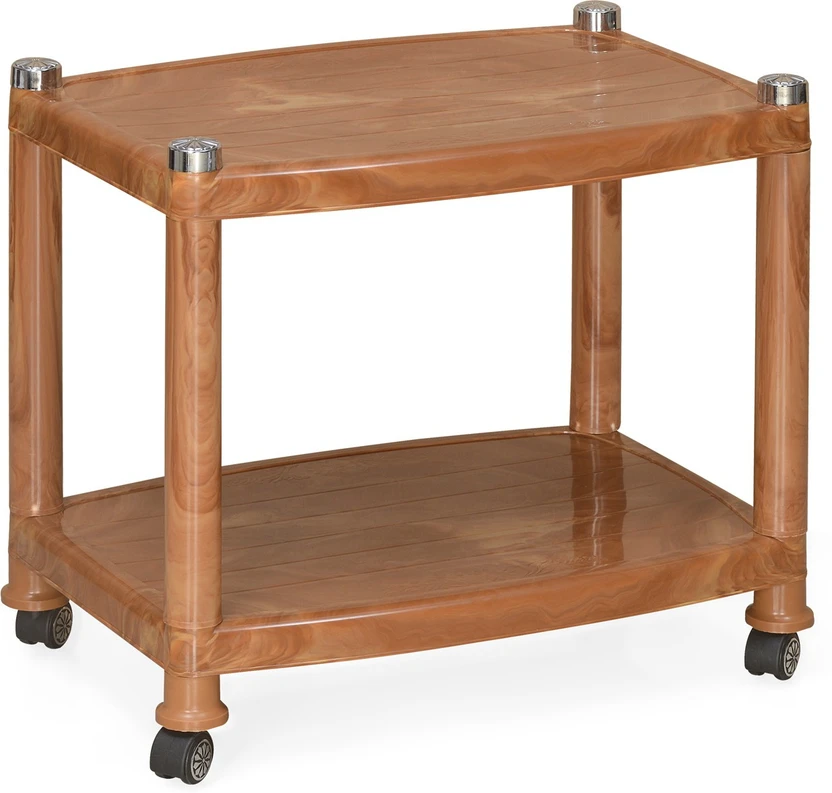 Nilkamal Centble 2 Plastic Coffee Table (Finish Color - Pear wood...more
