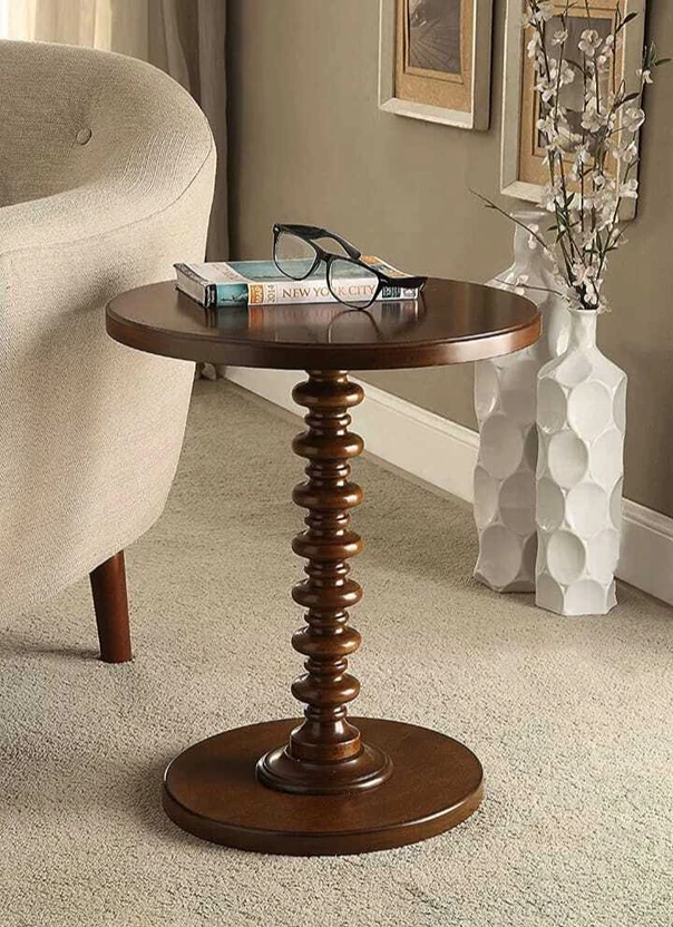 K P CRAFTS B-T BROWN Engineered Wood Coffee Table (Finish Color -...more