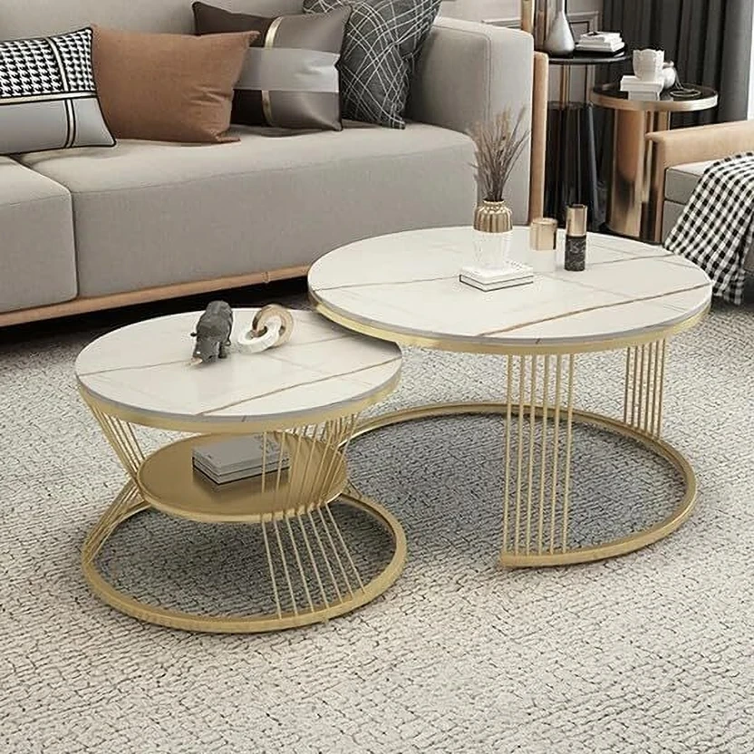 Shibli Handicrafts SB-08 Engineered Wood Coffee Table (Finish Col...more