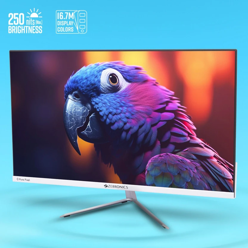 ZEBRONICS Pure Pixel 60.96 cm (24 inch) Full HD VA Panel with 250...more