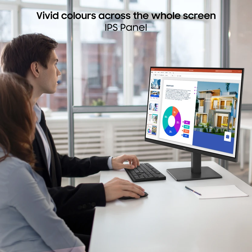 Samsung Essential S3 Series 60.96 cm (24 inch) Full HD LED Backli...more