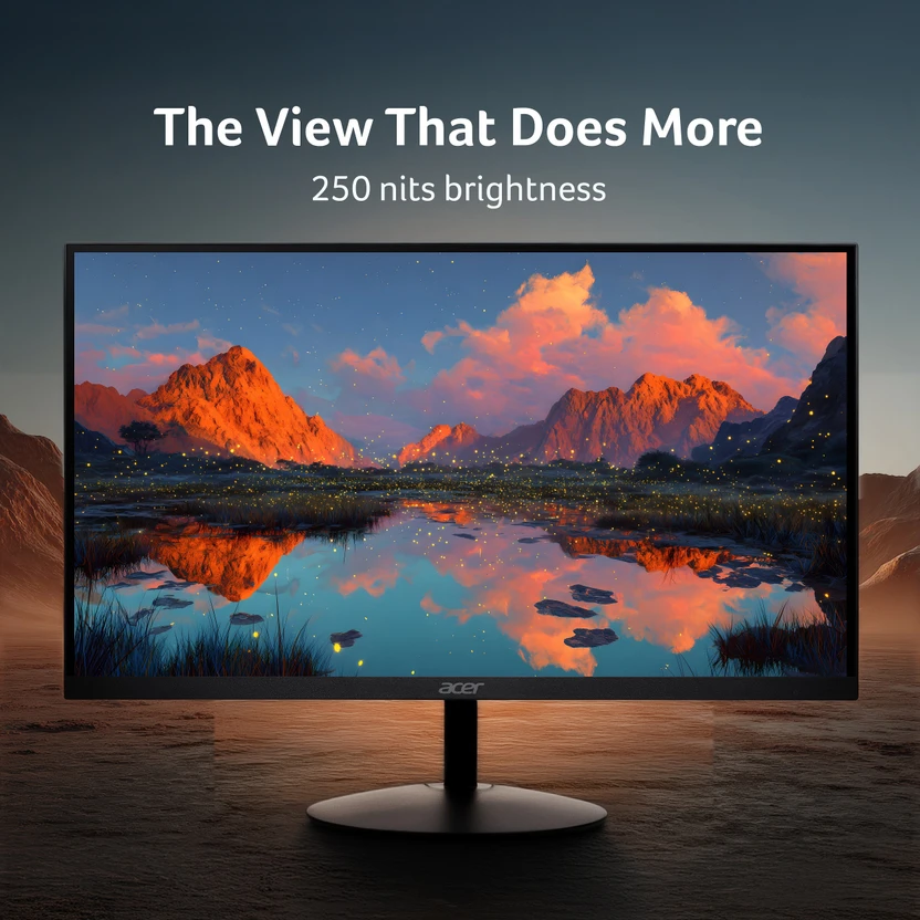 Acer SA272 UG BLACK 68.58 cm (27 inch) WQHD LED Backlit IPS Panel...more