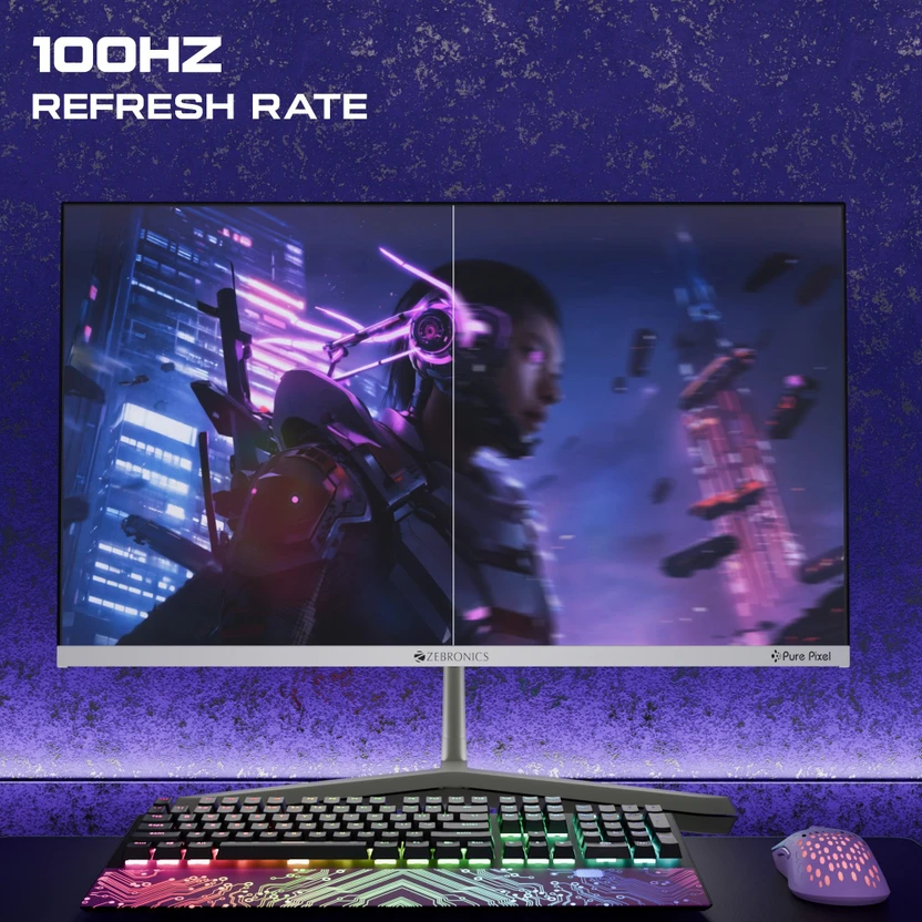 ZEBRONICS 55.88 cm (22 inch) Full HD LED Backlit VA Panel Gaming ...more