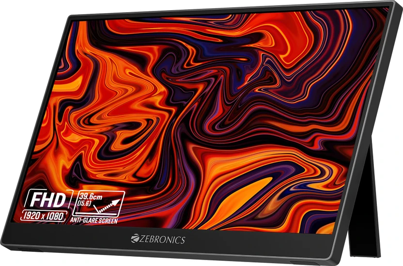 ZEBRONICS 39.62 cm (16 inch) Full HD IPS Panel Monitor (ZEB-AU16F...more