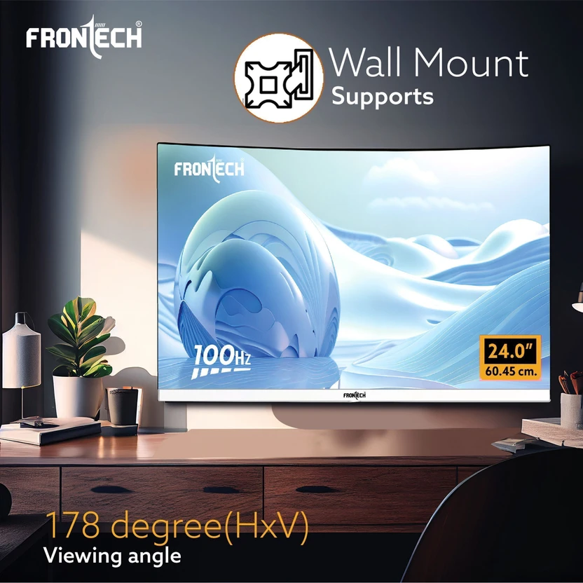 Frontech Ultima Series DUAL PORTS HDMI & VGA 60.96 cm (24 inch) F...more