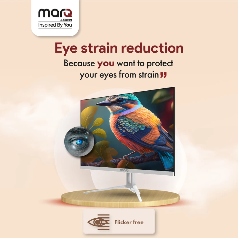 MarQ by Flipkart 60.96 cm (24 inch) Full HD IPS Panel Inbuilt Spe...more