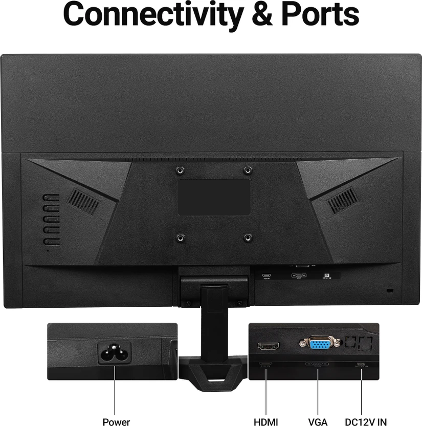 ZEBSTER 50.8 cm (20 inch) HD VA Panel Monitor (Z-GV120) (Response...more