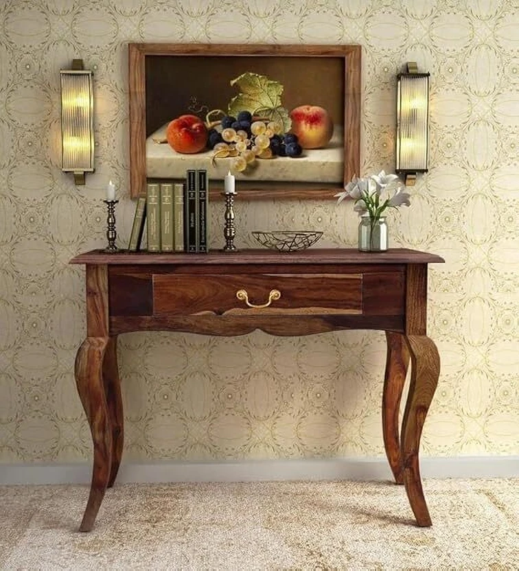 Home wood Console Table Living Room Furniture | Hallway Enteryway...more