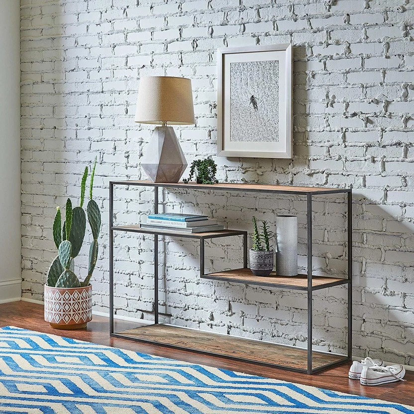 Console Tables ZINCOPP Console Table Metal Console Table (Finish Color - Black a...more
