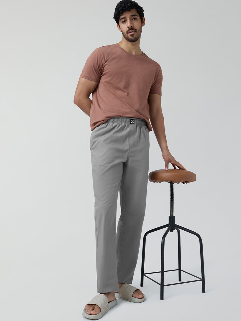 XYXX Men Straight-Leg Cotton Lounge Pants